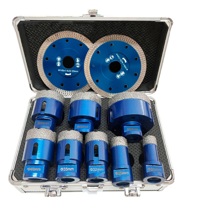 M14 Welding Hole Opener 10PC with Diamond Drill Bit and Two Tungsten Sheets, offering stable hole-opening performance.